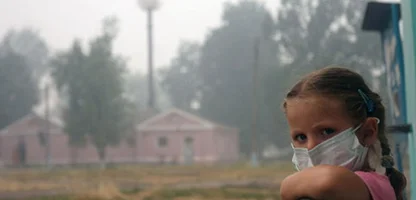 کودکان، قربانيان بی سپر در هوای آلوده