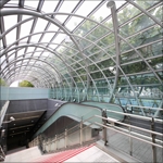 ایستگاه مترو شهر تایپه؛ با چهره ای مدرن و حامی طبیعت