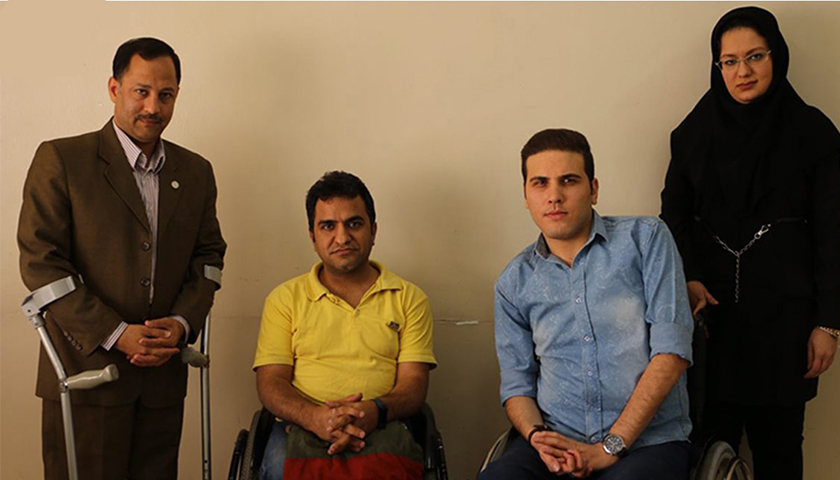 چلچراغ پای درد دل دانشجویان معلول خیریه رعد نشست