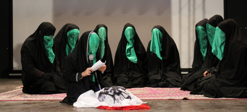 تعزیه خوانی و مداحی در امامزاده عبدالله (ع)