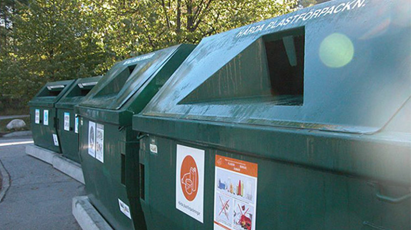 بازیافت زباله به سبک سوئدی ها