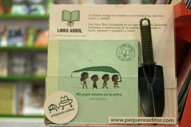 کتابی که به درخت تبدیل می شود!